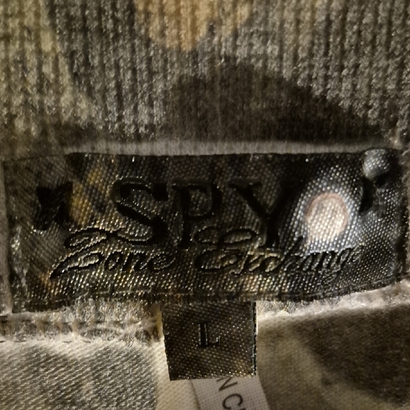 Silver Gray Puff Sleeve Graphic Blouse - Picture 8 of 8